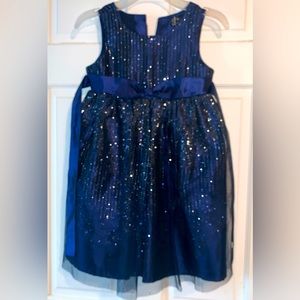 Elegant Navy Blair Special Occasion Formal Party Dress.  Worn 1x for shoot